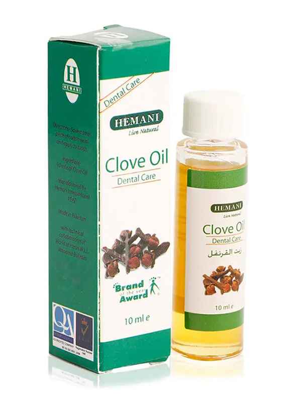 Natural Clove Oil Essence for Toothache - Fast Pain Relief - Made in  England - 10 ml