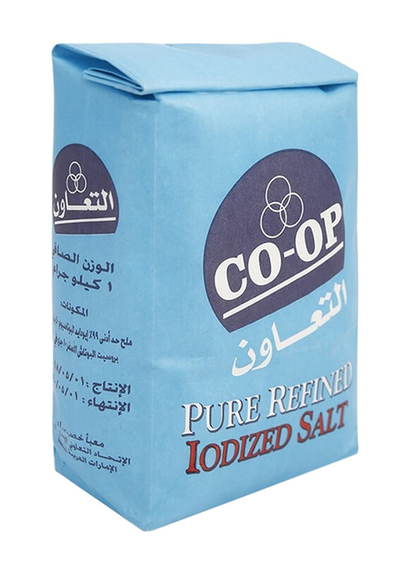 

Co-Op Pure Refined Iodized Salt - 12 x 1 Kg