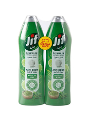 Jif Matcha Tea & Lime Anti Odour Dishwashing Liquid - 2 x 750ml