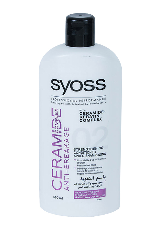 Syoss Ceramide Complex Anti-Breakage Conditioner for All Hair Types, 500ml