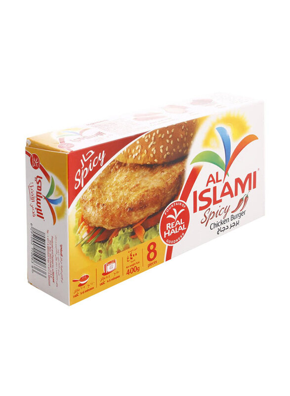

Al Islami Spicy Chicken Burger, 8 Piece, 400g