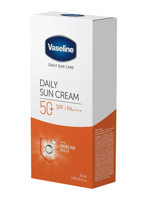 Vaseline SPF 50 Daily Sun Cream, 50ml