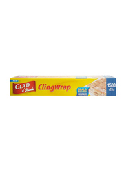 Glad Seals Tightly Cling Wrap, 1500 sq.ft