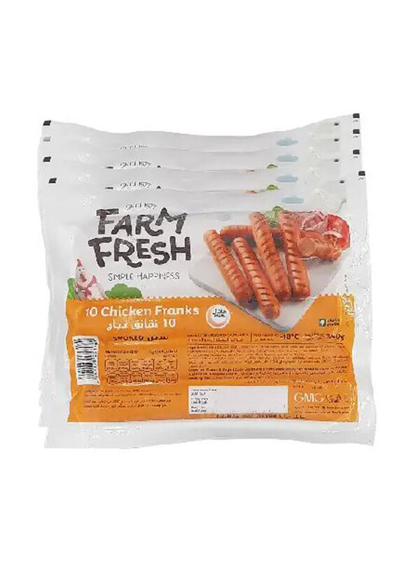 Farm Fresh Chicken Frank, 4 x 340g