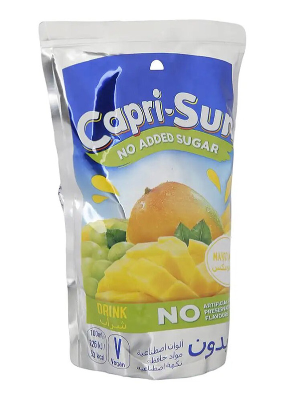 Capri Sun No Added Sugar Mango Mix Drink - 200 ml