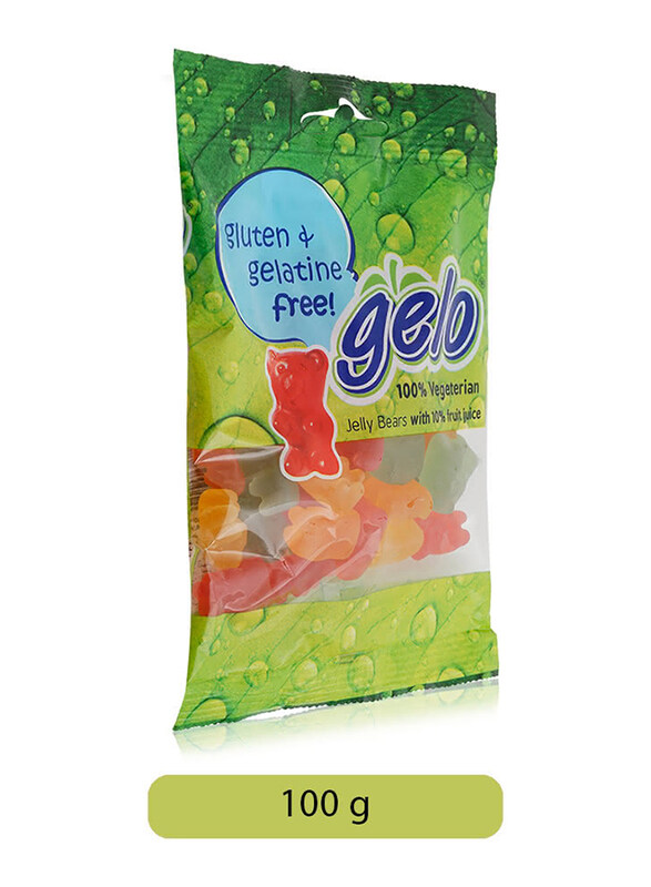 

Gelo Gluten Free Bears Jelly, 100g