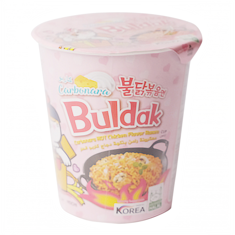 Samyang Buldak Carbonara Hot Chicken Flavour Cup Noodles, 80g