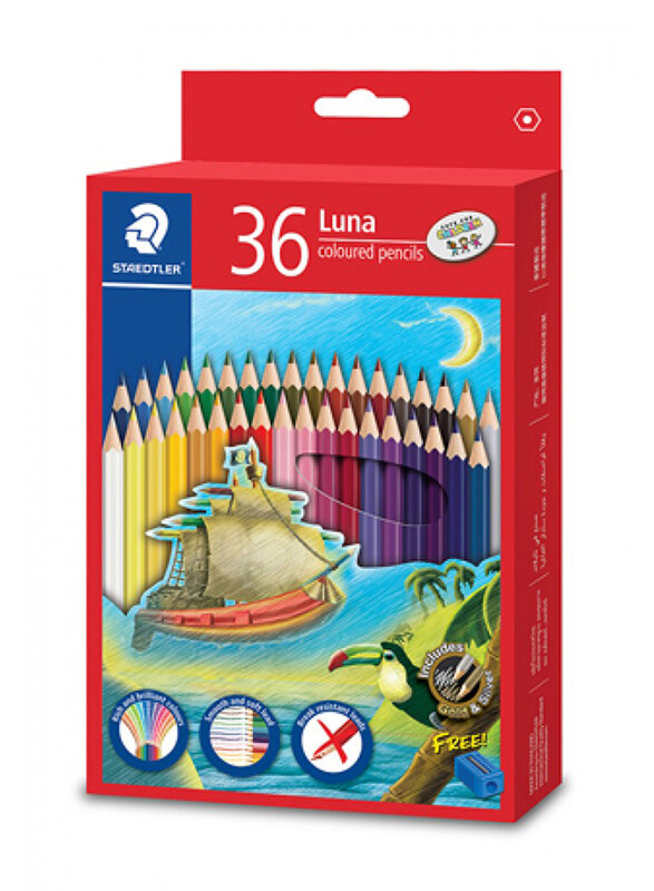 

Staedtler StaEDT Perfumeler Luna Coloured Pencils, 36-Piece, Multicolour