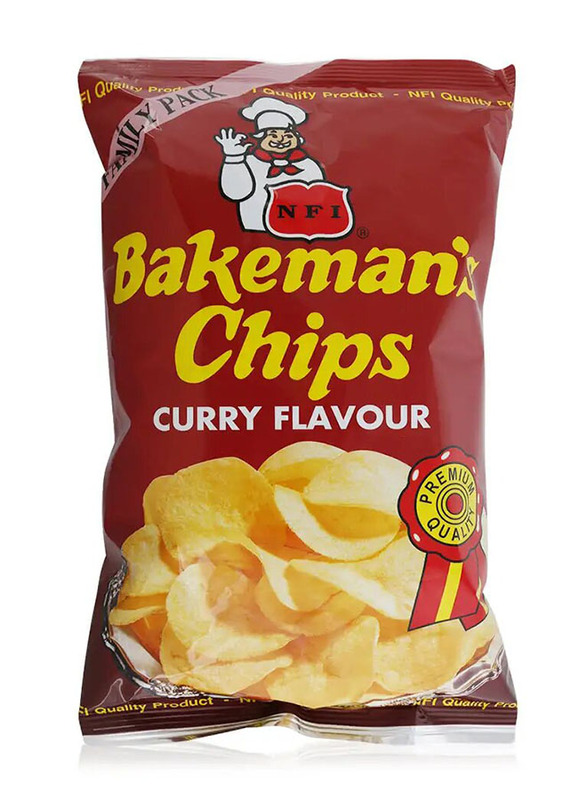 Bakeman's Curry Flavor Potato Chips - 100g