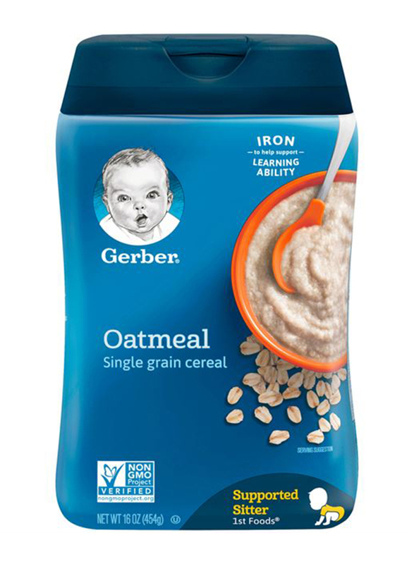 Gerber organic best sale oat cereal