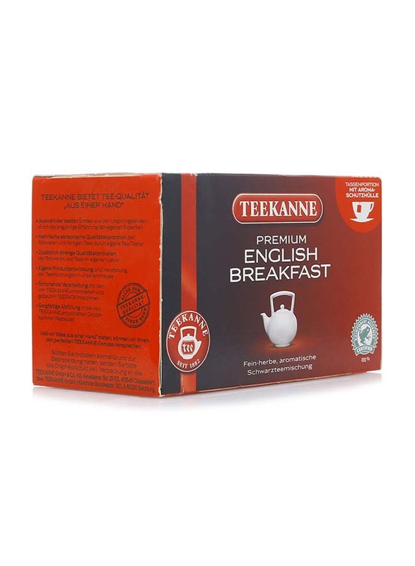 Teekanne Premium English Breakfast Tea, 20 Tea Bags x 1.75g