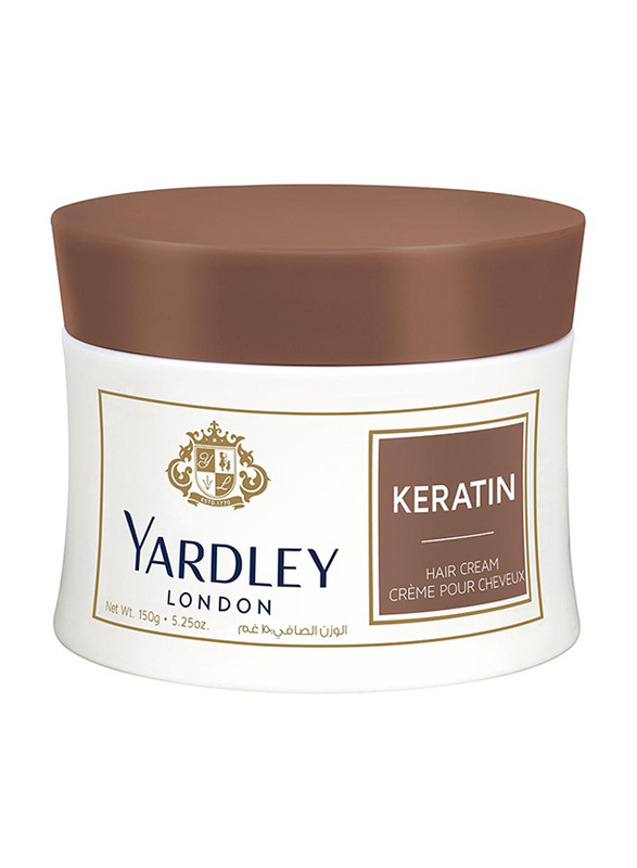 Yardley London New Keratin Hair Cream for All Hair Types, 150gm