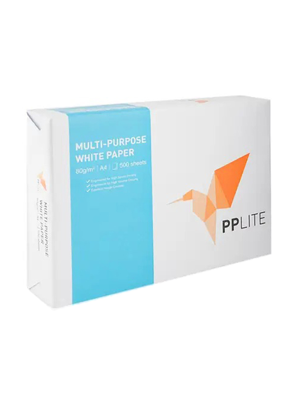 PPLite Multi Purpose White Paper, 500 Sheets