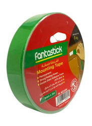 Fantastick Double Sided Face Tape, 5m, Green