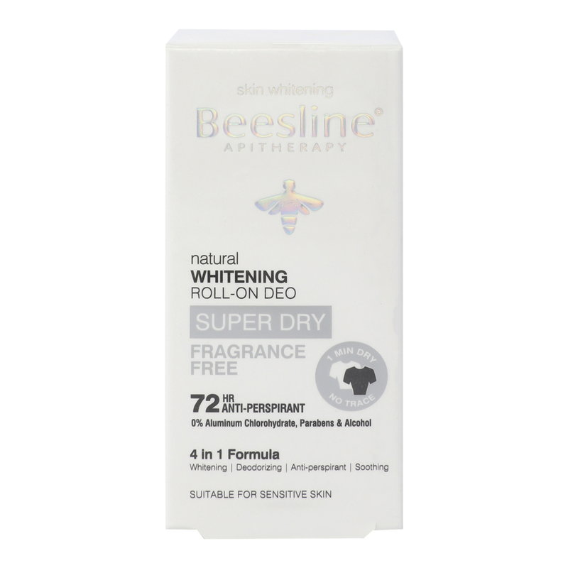 

Beesline 72hr Anti-Perspirant Whitening Roll-On Deo, 50ml