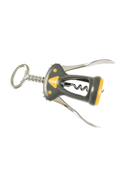 Fackelmann Soft Grip Corkscrew, Orange/Grey