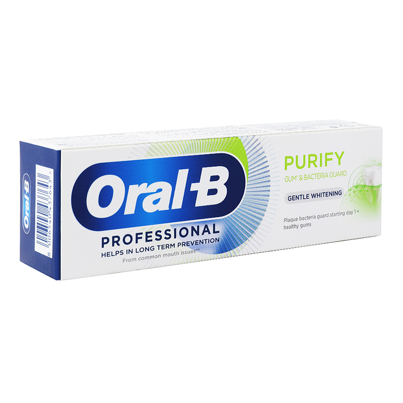 Oral B Professional Purify Gum & Bacteria Guard Toothpaste, 75ml