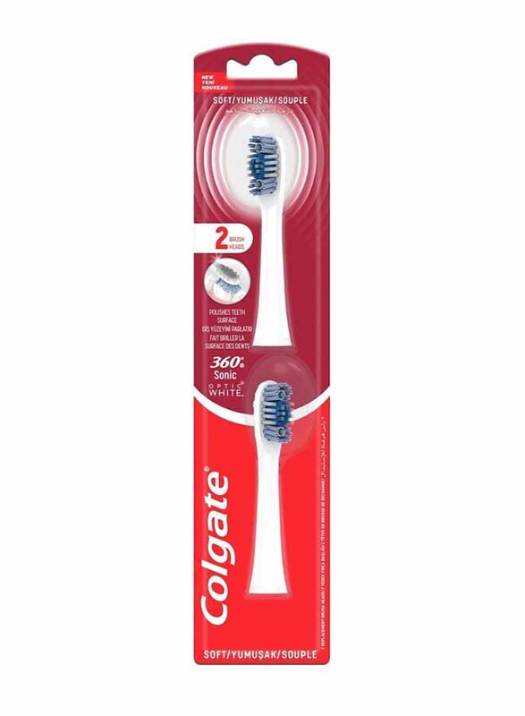 Colgate Toothbrush Optic White Refill, 2 Pieces