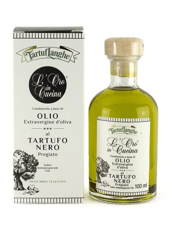 

Tartuflanghe Extra Virgin Olive Oil with Black Winter Truffle, 100ml