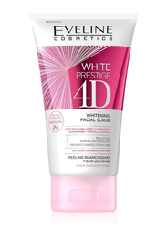 Eveline White Prestige 4D Whitening Facial Scrub, 150ml