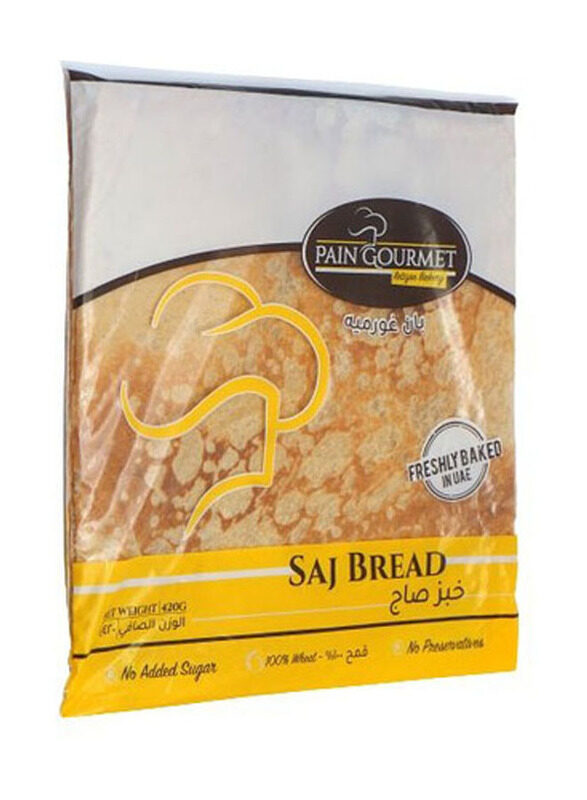 

Pain Gourmet Freshly Backed Homemade Saj Bread, 425g