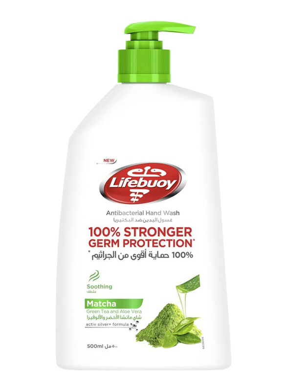 

Lifebuoy Matcha Hand Wash With Tea & Aloe Vera - 500ml