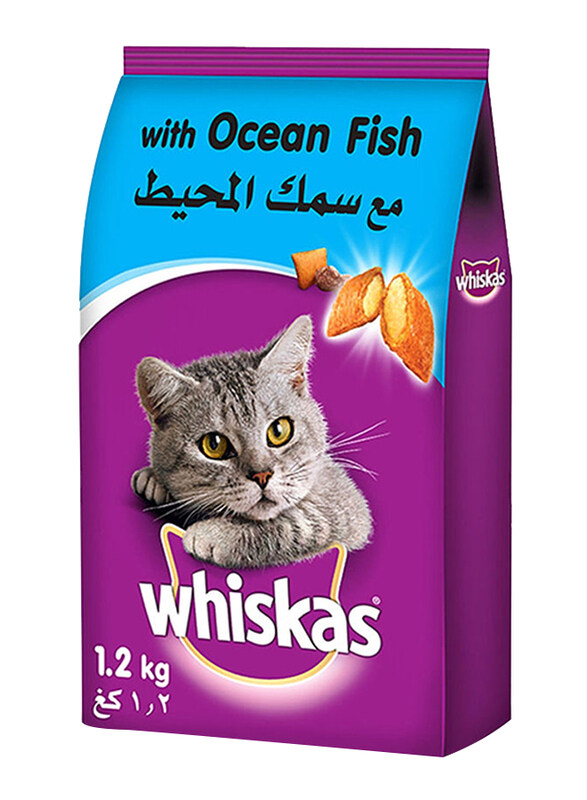 

Whiskas Ocean Fish Dry Cat Food, 1.2 Kg