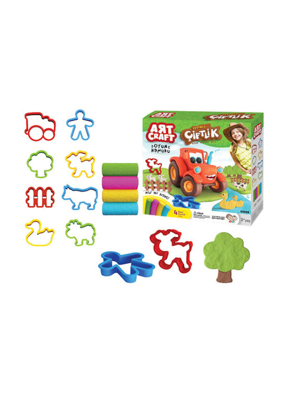 Dede Toys Art Craft Sweet Farm Dough Set, Ages 4+