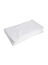 Canon Hotel Line Bath Towel, 90 x 178cm, White