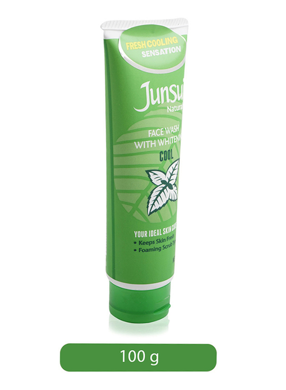 Junsui Fresh Cooling Face Wash with Whitening, 100gm