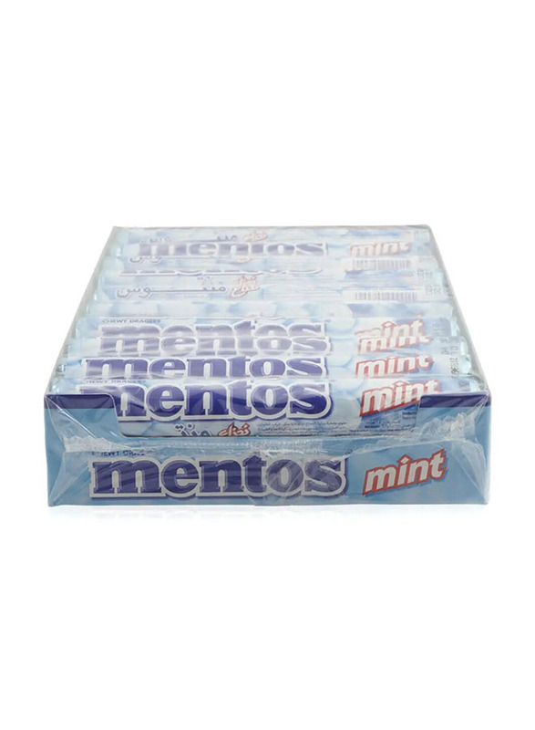 Mentos Mint Chewy Candies - 20 x 37g