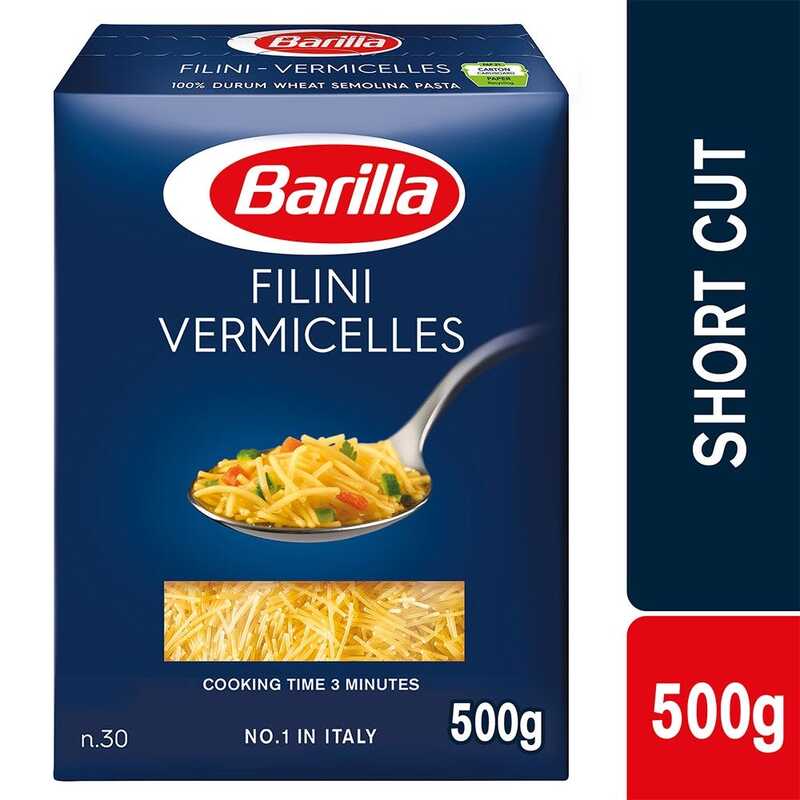Barilla Filini Vermicelles N 30 Pasta, 500g