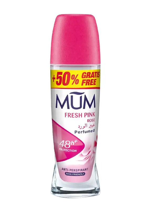 Mum Deodorant Roll Fresh Rose, 75ml