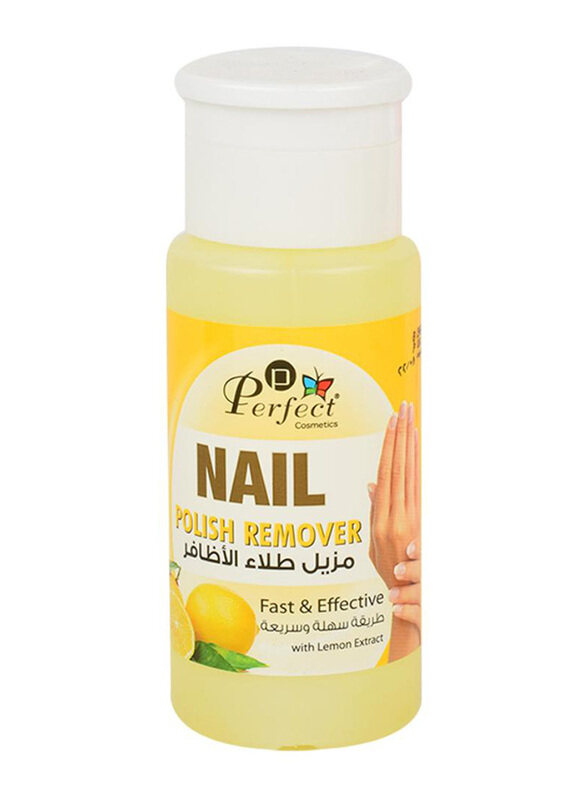 

Perfect Lemon Nail Polish Remover, 125ml, Clear