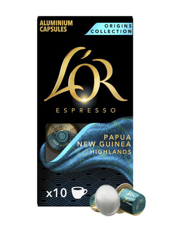 

L'Or Espresso Papua New Guinea Coffee, 10 Capsules, 57g