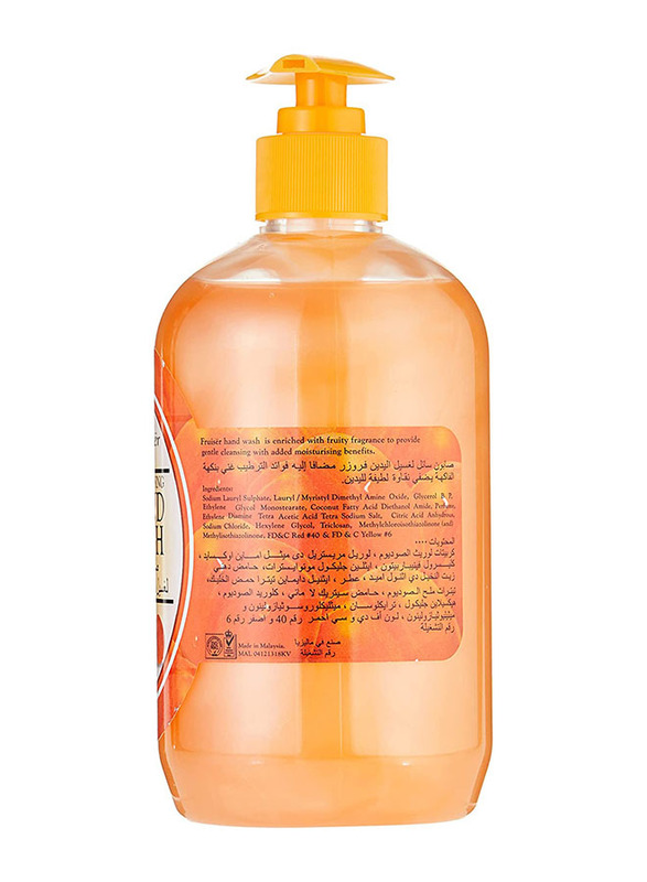 Fruiser Moisturising Peach Hand Wash, 500ml