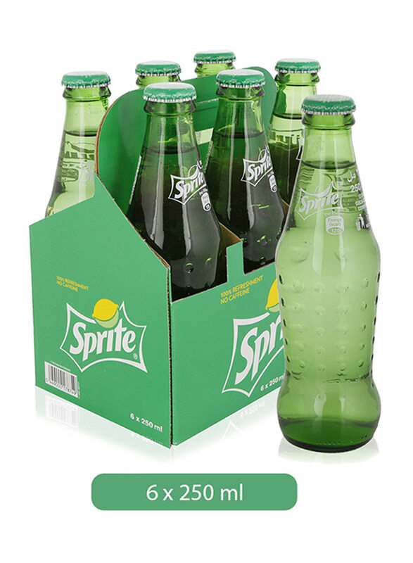 

Sprite Carbonated Soft Drink - 6 x 250ml