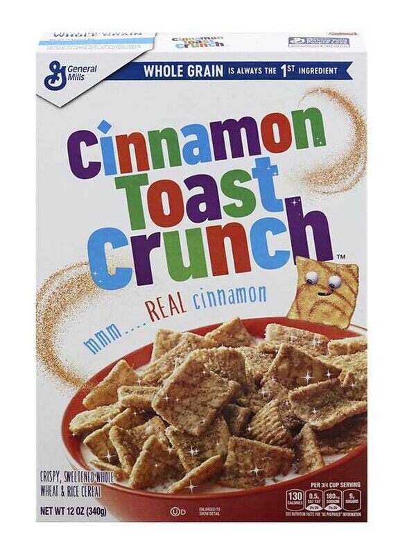 

General Mills Gmi Cinnamon Toast Crunch Cereal - 12/12-Oz