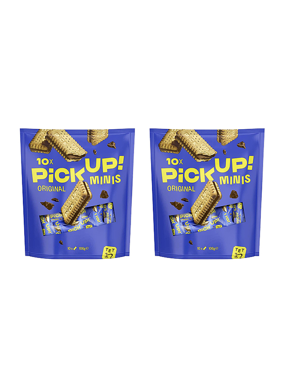 Bahlsen Pick Up Minis Original Biscuits, 2 x 106g