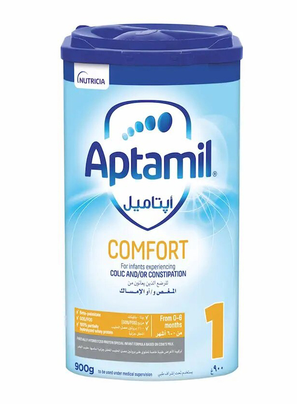 Aptamil Comfort Stage 1, 0-6 Months, 900g