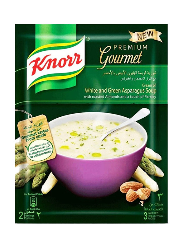 

Knorr White And Green Asparagus Soup, 40g