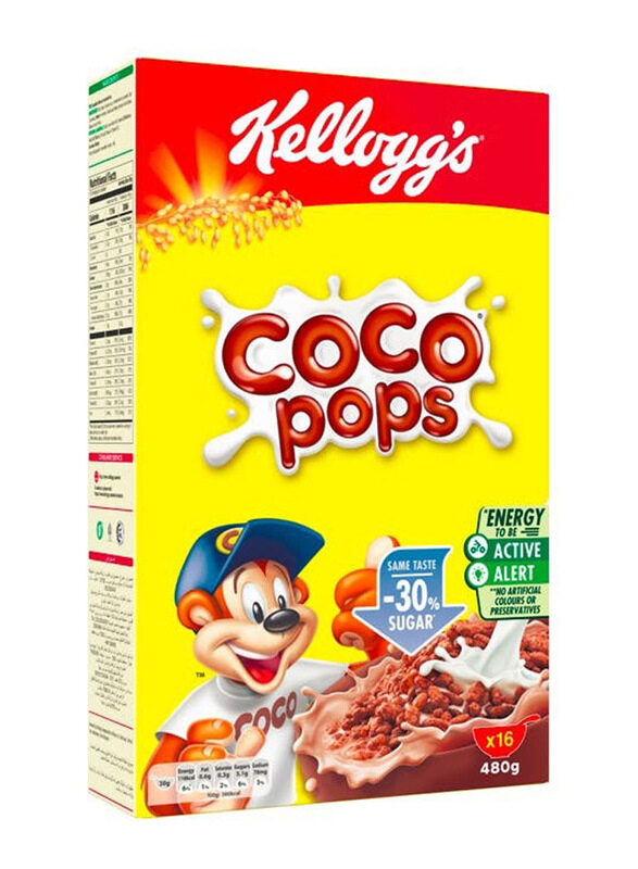 

Kellogg's Coco Pops Cereal, 480g