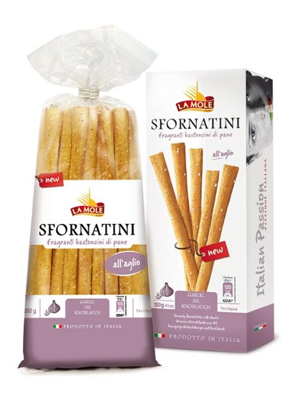 

La Mole Garlic Bread Sticks, 120g