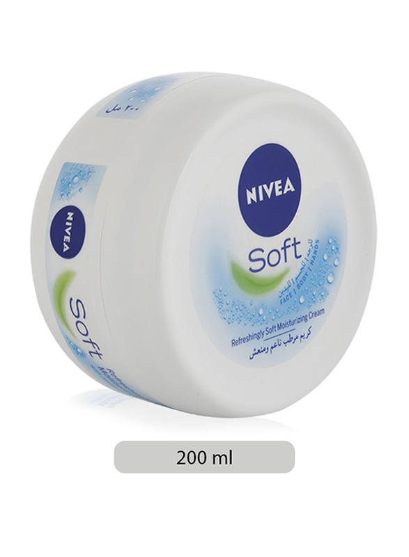 Nivea Refreshingly Soft Moisturizing Cream, 200ml