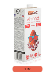 Ecomil Organic Sugar Free Almond Drink, 1 Liters