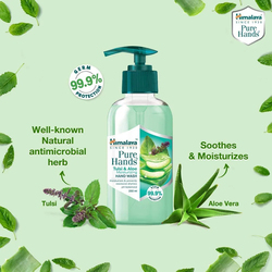 Himalaya Pure Hands Moisturizing Tulsi & Aloe Hand Wash, 250ml