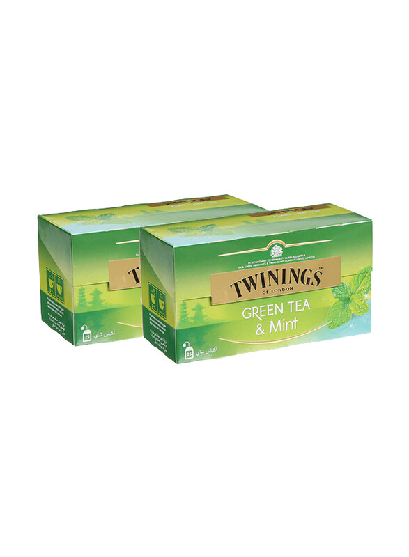 

Twining Goldline Green Tea Assorted, 2 x 25 Sachet