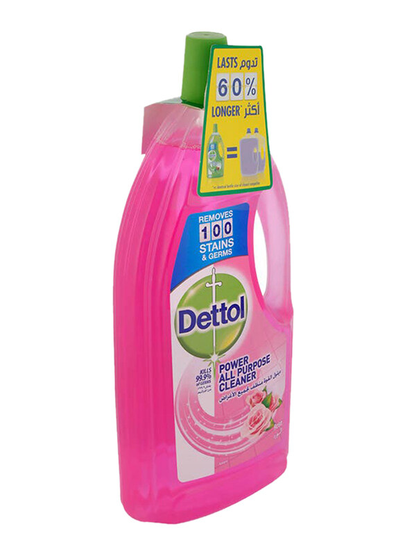 

Dettol Healthy Home All Purpose 4 in 1 Rose Fragrance Multi Action Cleaner, 1.8 Litres