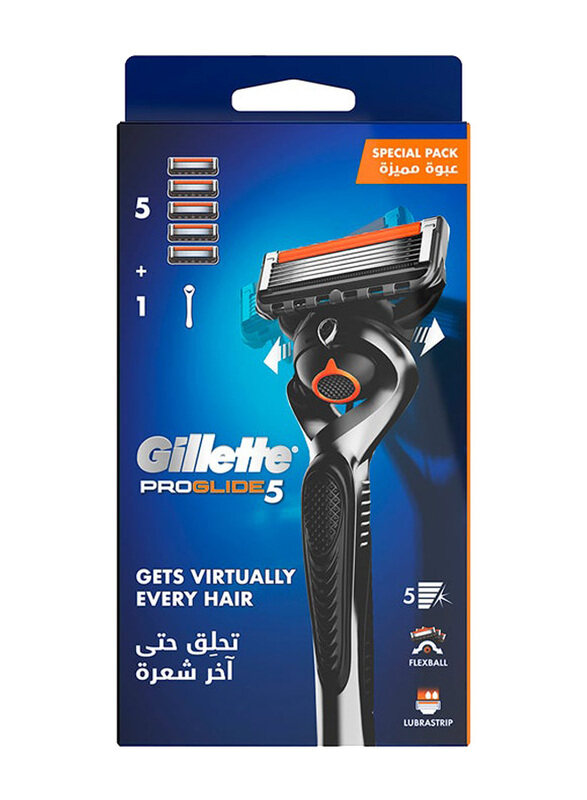 

Gillette Proglide Handle with Blades, 5 Pieces