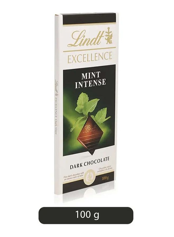 Lindt Excellence Mint Int Chocolate - 100g